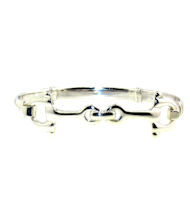 sterling silver horse bracelet WLBA97