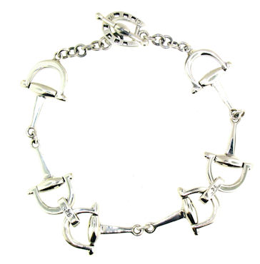sterling silver horse bracelet WLBR240