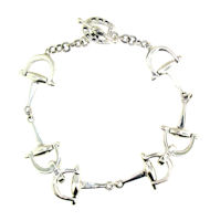 sterling silver horse bracelet WLBR240
