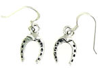 sterling silver horse earrings WLHE1064