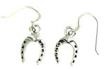 sterling silver horse earrings WLHE1064