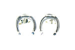 sterling silver horse earrings WLHE946