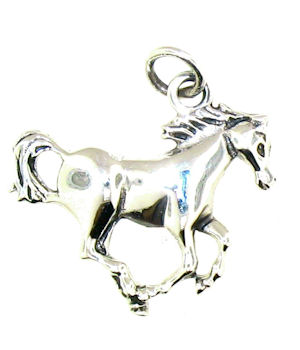 WLPD364 Horse Pendant ENLARGED