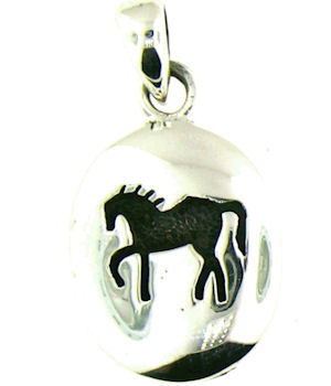 WLPD368 Horse Pendant ENLARGED