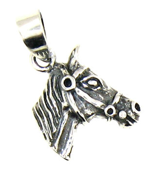 WLPD693 Horse Pendant ENLARGED