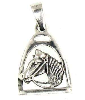 WLPD721 Horse Pendant ENLARGED
