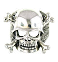 Model WLR352 Skull Ring