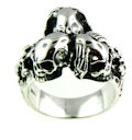 Model WLR449 Skull Ring