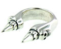 sterling silver skull ring WLR600
