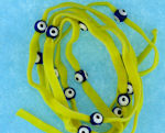 Evil Eye 11465 bracelet yellow with blue eyes