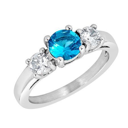 ZRJ4150 December CZ Birthstone Ring