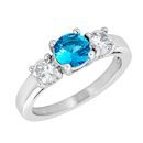 ZRJ4150 cz birthstone ring