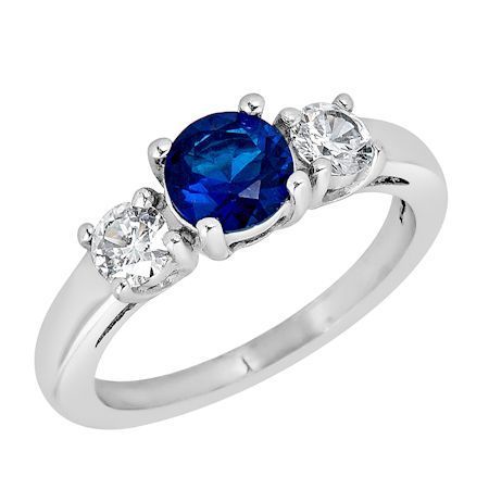 ZRJ4153 September CZ Birthstone Ring